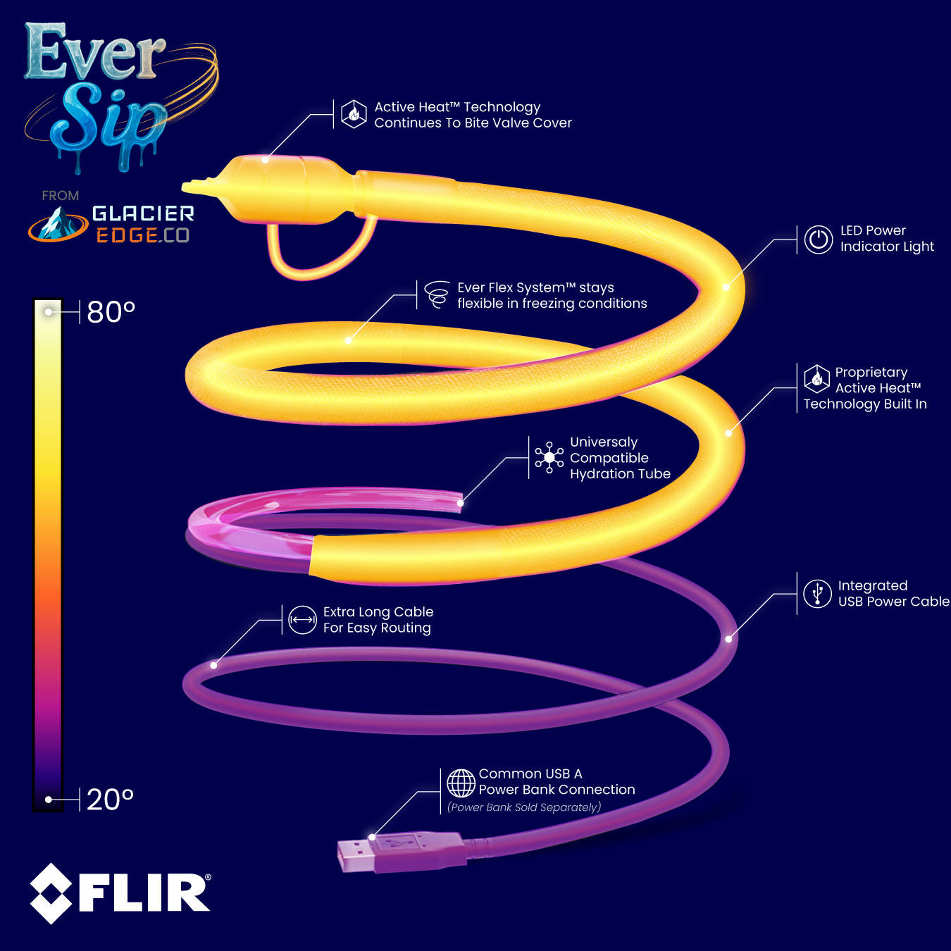 Ever Sip™ Heated Hydration Tube